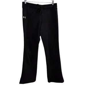 Under Armour Women's Flare‎ Pants Black Size M Flared Leg Semi-Fitted